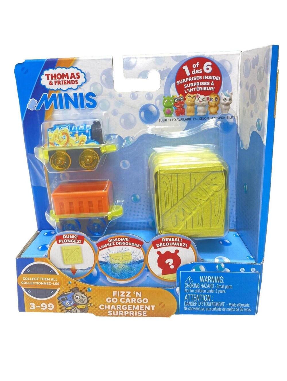 Thomas & Friends Minis Fizz 'N Go Cargo Surprise Set Percy New #1 Toy Train